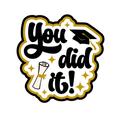You Did It Grad Title for Paper