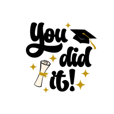 You Did It Grad for Vinyl