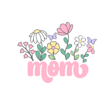 Mom Wildflowers color