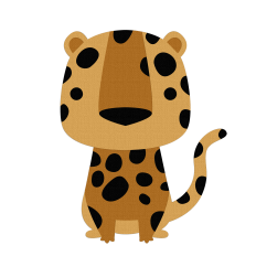 Cute leopard