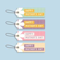Mother's Day Tag - Happy Mothers'day