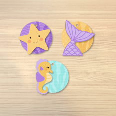 Mermaid Ellipse tag