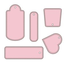 5 TAGS 2 LAYERS FOR GIFTS, BAGS, PRODUCTS, DECOR – RABEA BILZ