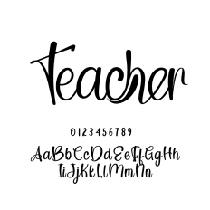Teacher Font