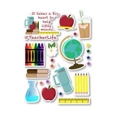 Teacher Life Sticker Sheet