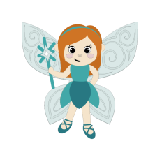 Fairy Cut File, Layered Fairy Cut File, Paper Fairy