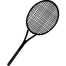 Tennis Racket Silhouette