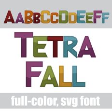 Tetra Fall Color Font