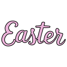 Easter Cursive Title