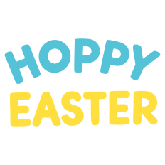 Hoppy Easter Silhouette