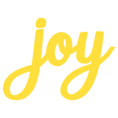Joy Cursive Font Silhouette