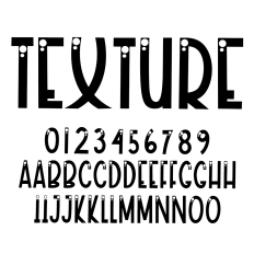 Texture Font