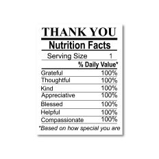 Thank You Bar Code