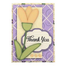Daisy Decoupage Layered Card Set Printable