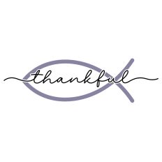Thankful Fish Word