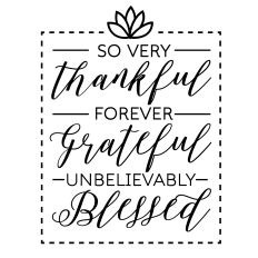 So Very Thankful - Thanksgiving Design