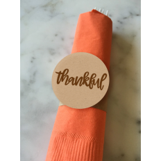 Thankful Napkin Ring