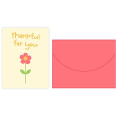 Thankful For You Card