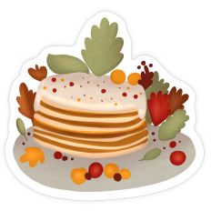 Thanksgiving Pancakes Clipart