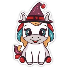 Thanksgiving Pony Sticker