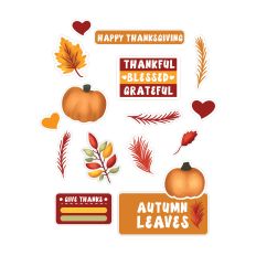 Thanksgiving Sticker Set 