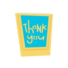 Thank You Matchbook Card