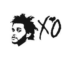 The Weeknd XO svg 