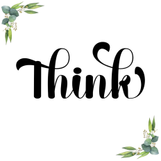 Think Handwritten Font