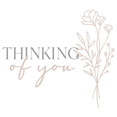 Thinking Of You With Bouquet