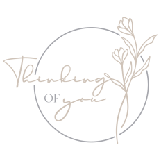 Thinking Of You With Delicate Border