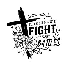 This is how I fight my battles