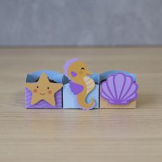 Mermaid INDIVIDUAL CANDY BOX KIT