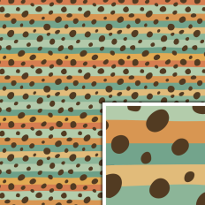 Tortie Stripe Splash