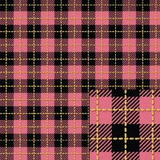 Pink Buffalo Plaid Background