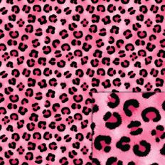 Pink Leopard Print Background