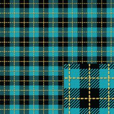 Blue Buffalo Plaid Background