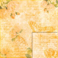 Yellow Floral Background