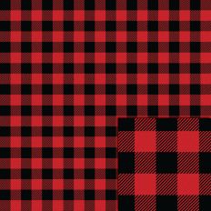 Red Buffalo Plaid Background