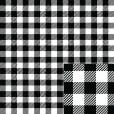 Black Buffalo Plaid Background