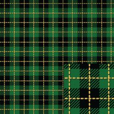 Green Buffalo Plaid Background