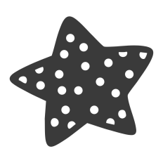 Polka Dotted Star