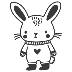 Bunny in a Suit