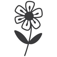 Flower by Jolly Little Prints