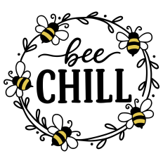 Bee Chill Wreath