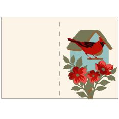 CBDA CARDINAL GREETING CARD