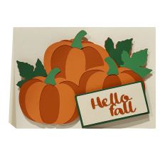 CBDA HELLO FALL PUMPKINS CARD