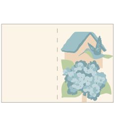 CBDA HUMMINGBIRD CARD