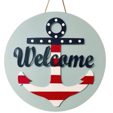 CBDA WELCOME ANCHOR WALL HANGING