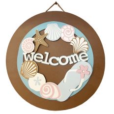 CBDA WELCOME BEACH WREATH