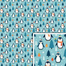 Festive Penguin Delight